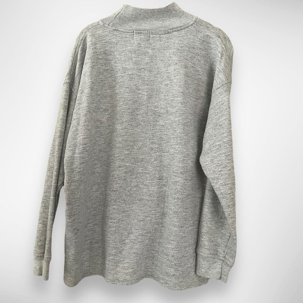 GAP Women's Vintage Gray Mockneck Long Sleeve Sweatshirt Small | EUC - Picture 2 of 4